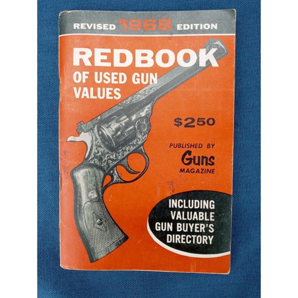 Redbook Used Gun Value 1968 Vintage Book Pricing Guide Pistol Rifle Magazine - Picture 1 of 6